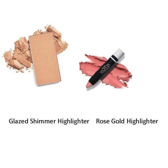 Bundle 2 Glazed Shimmer Highlighter Mary Kay Chromafusion - Picture 12 of 15